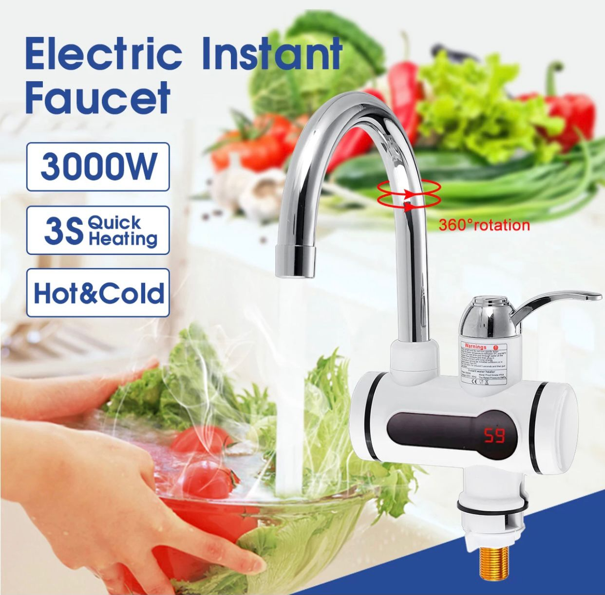 Electric Faucet Water heater